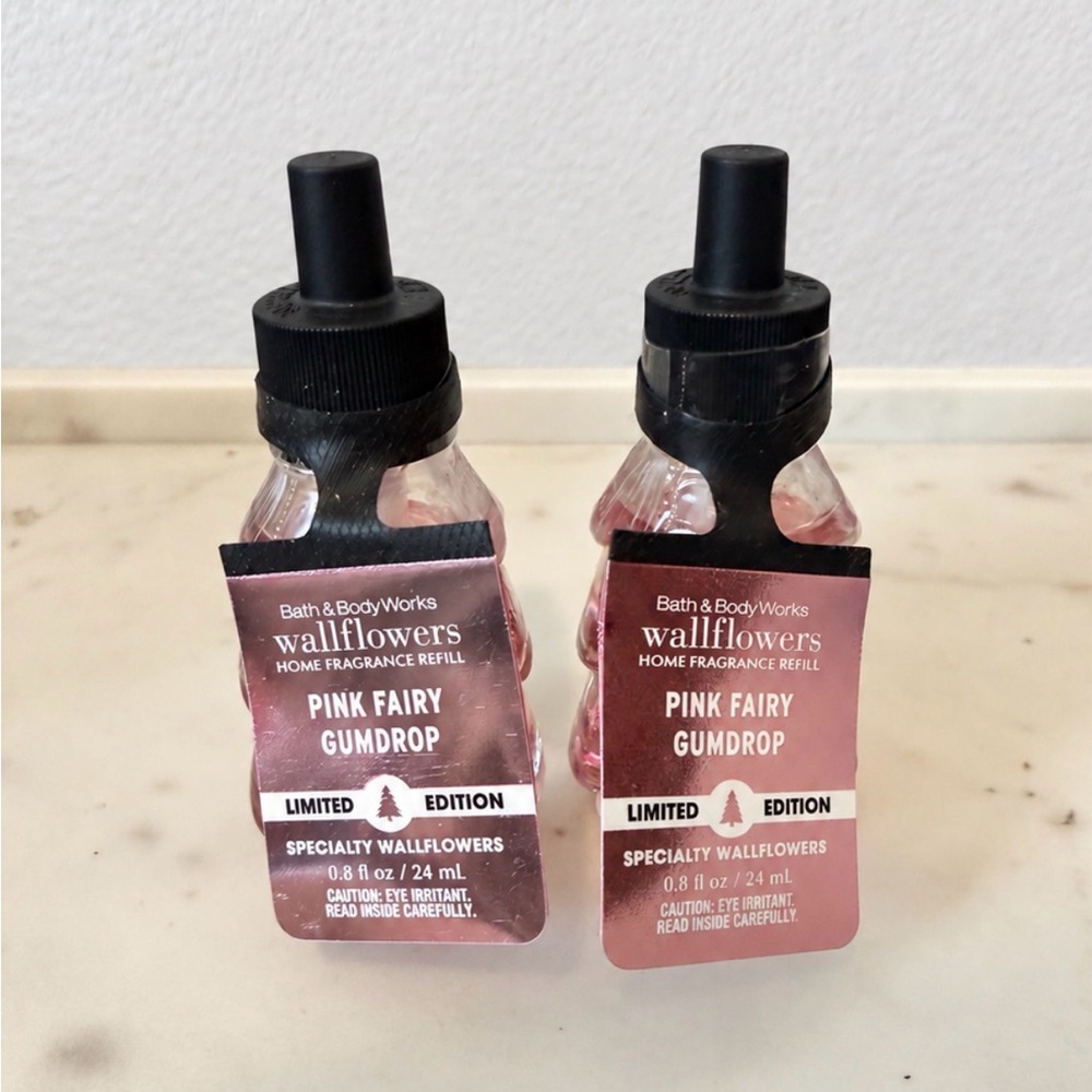 Bath & Body Works Pink Fairy Gumdrop Wallflowers Refill Pair